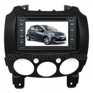 OEM Mazda 2 DVD GPS Navigation player with 6.2" Digital HD touchscreen + PIP RDS Bluetooth iPod
