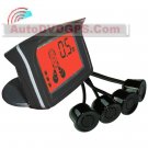 Wireless Car Reverse Backup Parking Radar 4 Sensors