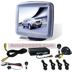 Video Parking Sensor With Camera and 3.5" TFT Monitor