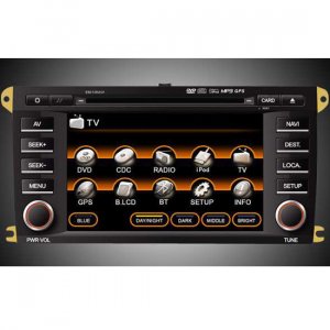 Factory OEM Headunit Porsche Cayenne GPS Navigation DVD Bluetooth  Digital touchscreen TPMS ipod tv