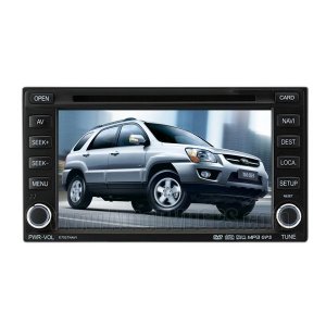 AutoRadio Headunit KIA Carens DVD GPS Digital Touchscreen bluetooth IPOD  DVB-T