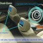 Headrest Monitor with 7" Digital Touchscreen and MP5 player /USB Headphone /True leather/ 1 Pair