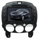 Mazda 2 DVD GPS Navigation system+8" Digital Touch Screen+RDS iPOD Steering Control