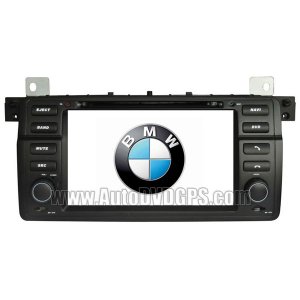 BMW E46 / 3 series DVD-based Navigation System with 7" HD touchcreen and iPod Bluetooth