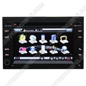 PGT717D Peugeot 307 DVD player with GPS Navigation with Digital Touchscreen and PIP RDS BT USB