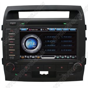 LDC760  8" HD Touchscreen DVD GPS Navigation Player with PIP RDS iPod V-CDC for TOYOTA LANDCRUISER