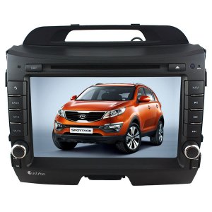 SPT520 Custron T1080SPT 8" Car DVD GPS Player For 2010 2011 Kia Sportage + RDS+CDC+ phonebook