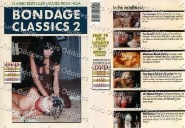 Bondage Classics 2 Adult XXX NEW DVD HOM GAGGING BLINDFOLDS BDSM
