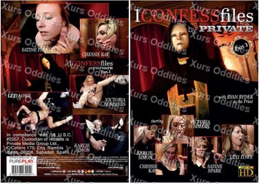 I Confess Files by Private Part 3 XXX NEW DVD RELIGIOUS ROLEPLAY PRIEST CONFESSIONS