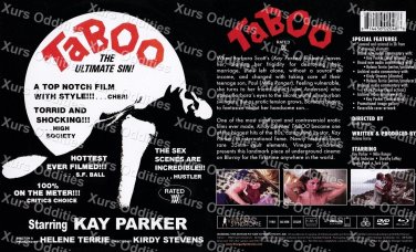 Taboo The Ultimate Sin XXX USED BLU RAY Vinegar Syndrome CLASSIC KAY PARKER JULIET ANDERSON