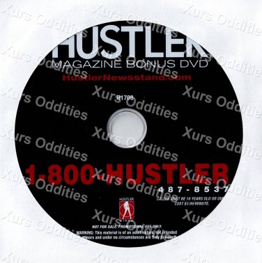 HUSTLER MAGAZINE CUT AUGUST 2017 XXX USED DVD COLLECTOR'S