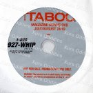 TABOO MAGAZINE CUT JULY/AUGUST 2019 XXX USED DVD HUSTLER COLLECTOR'S TABOO MAGAZINE CUT JULY/AUGUST 2019 XXX USED DVD HUSTLER COLLECTOR'S
