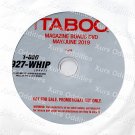 TABOO MAGAZINE CUT MAY/JUNE 2019 XXX USED DVD HUSTLER COLLECTOR'S