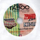 TABOO MAGAZINE WITH SCENES XXX USED DVD HUSTLER COLLECTOR'S