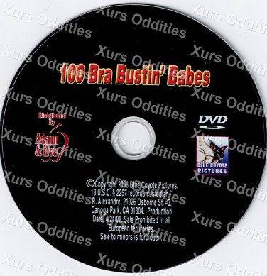 100 BRA BUSTIN' BABES XXX USED DVD ADAM & EVE BIG BOOBIES CAR FUCKING PUSSY POUNDING