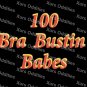 100 BRA BUSTIN' BABES XXX USED DVD ADAM & EVE BIG BOOBIES CAR FUCKING PUSSY POUNDING