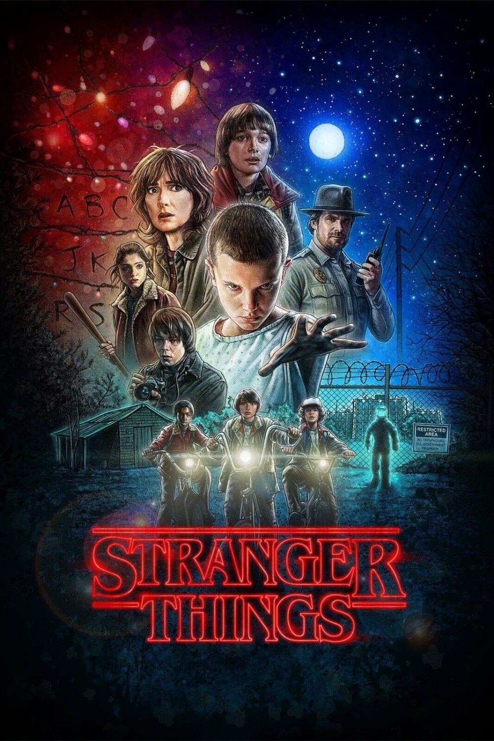 Stranger Things TV Series Poster | Season 1 | 2016 | 11x17 | NEW | USA