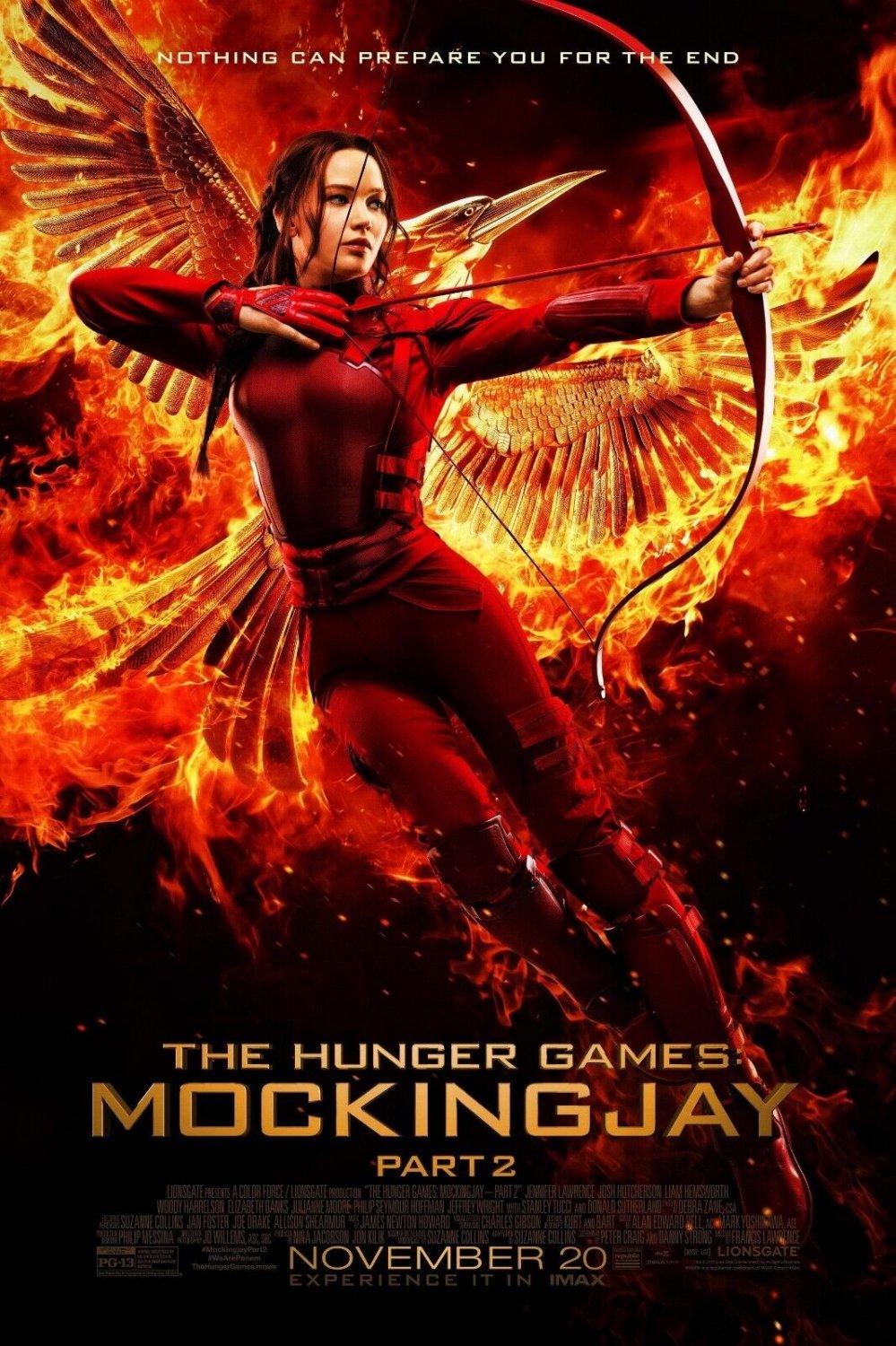 The Hunger Games: Mockingjay Part 2 Movie Poster | 11x17 | 2015 | NEW | USA