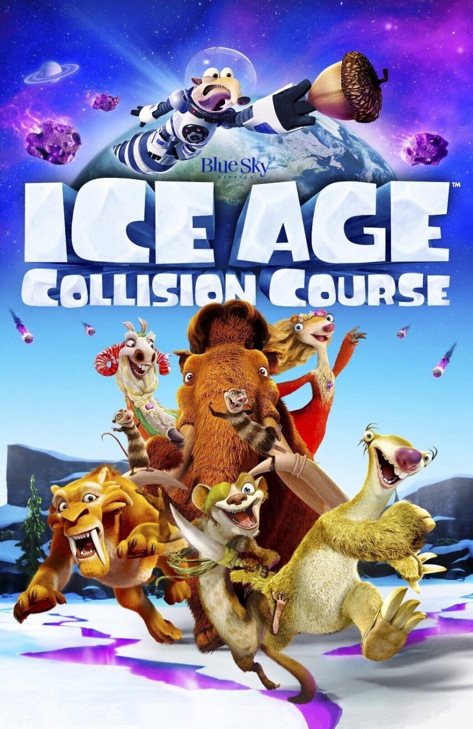 The Ice Age 5: Collision Course Movie Poster | 2016 | 11x17 | NEW | USA