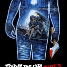 Friday The 13th: Part 2 Movie Poster | 1981 | 11x17 | NEW | USA