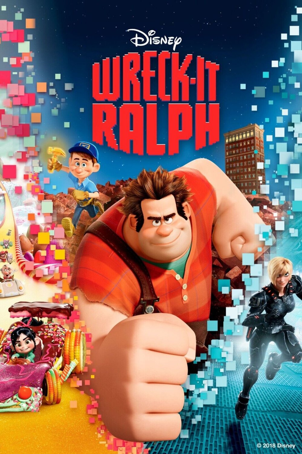 Disney's Wreck-It Ralph Movie Poster | 2012 | 11x17 | NEW | USA
