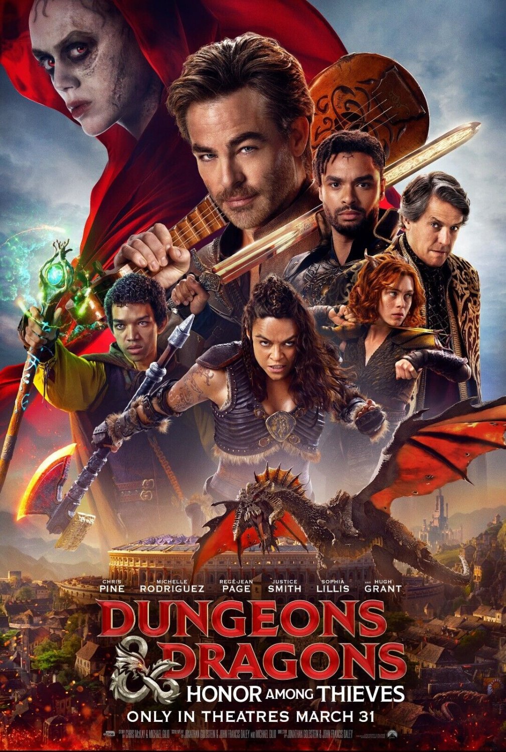 Dungeons & Dragons: Honor Among Thieves Movie Poster | 2023 | 11x17 | NEW | USA