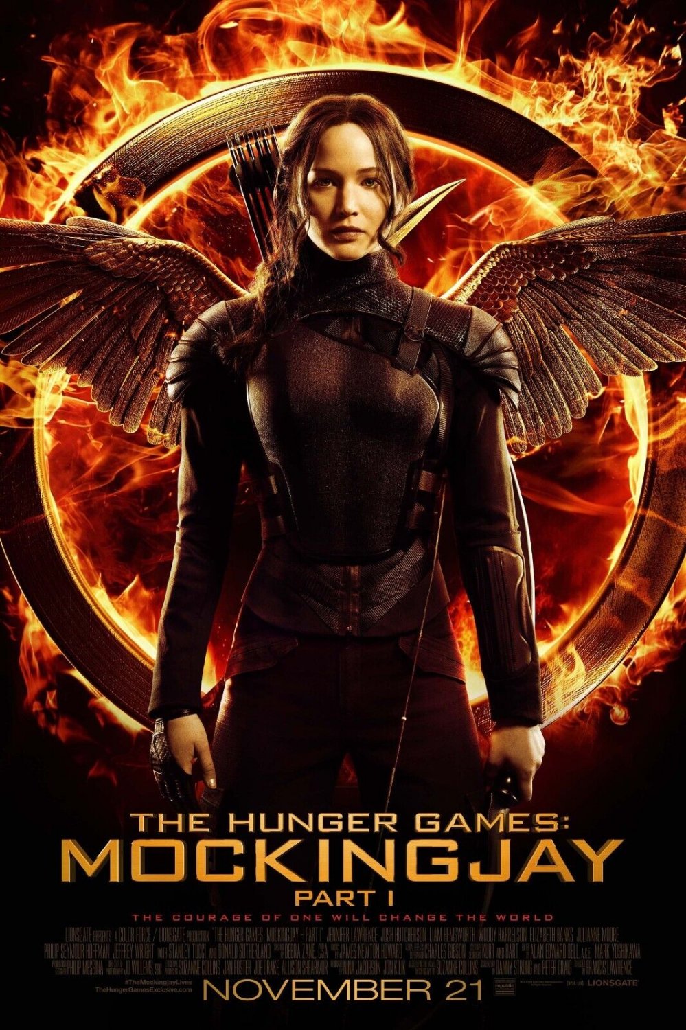 The Hunger Games: Mockingjay Part 1 Movie Poster | 11x17 | 2014 | NEW | USA