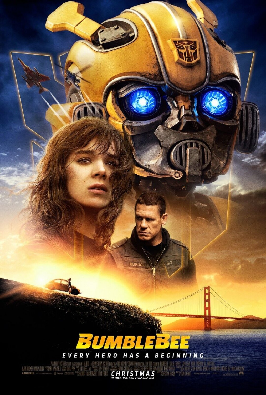 Transformers: Bumble Bee Movie Poster | 11x17 | 2018 | NEW