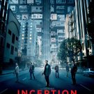 Inception Movie Poster | Leonardo Dicaprio | 2010 | 11x17 | NEW | USA