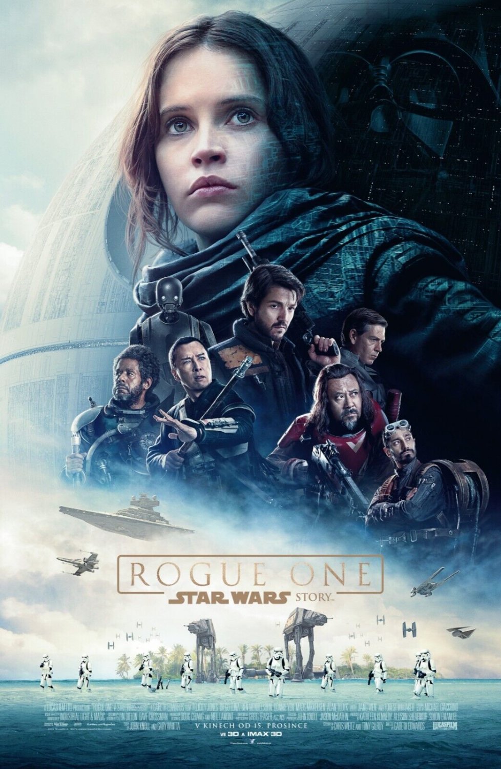 Rogue One: A Star Wars Story Movie Poster | 11x17 | 2016 | NEW