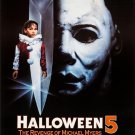 Halloween 5: The Revenge of Michael Myers Movie Poster | 1989 | 11x17 | NEW