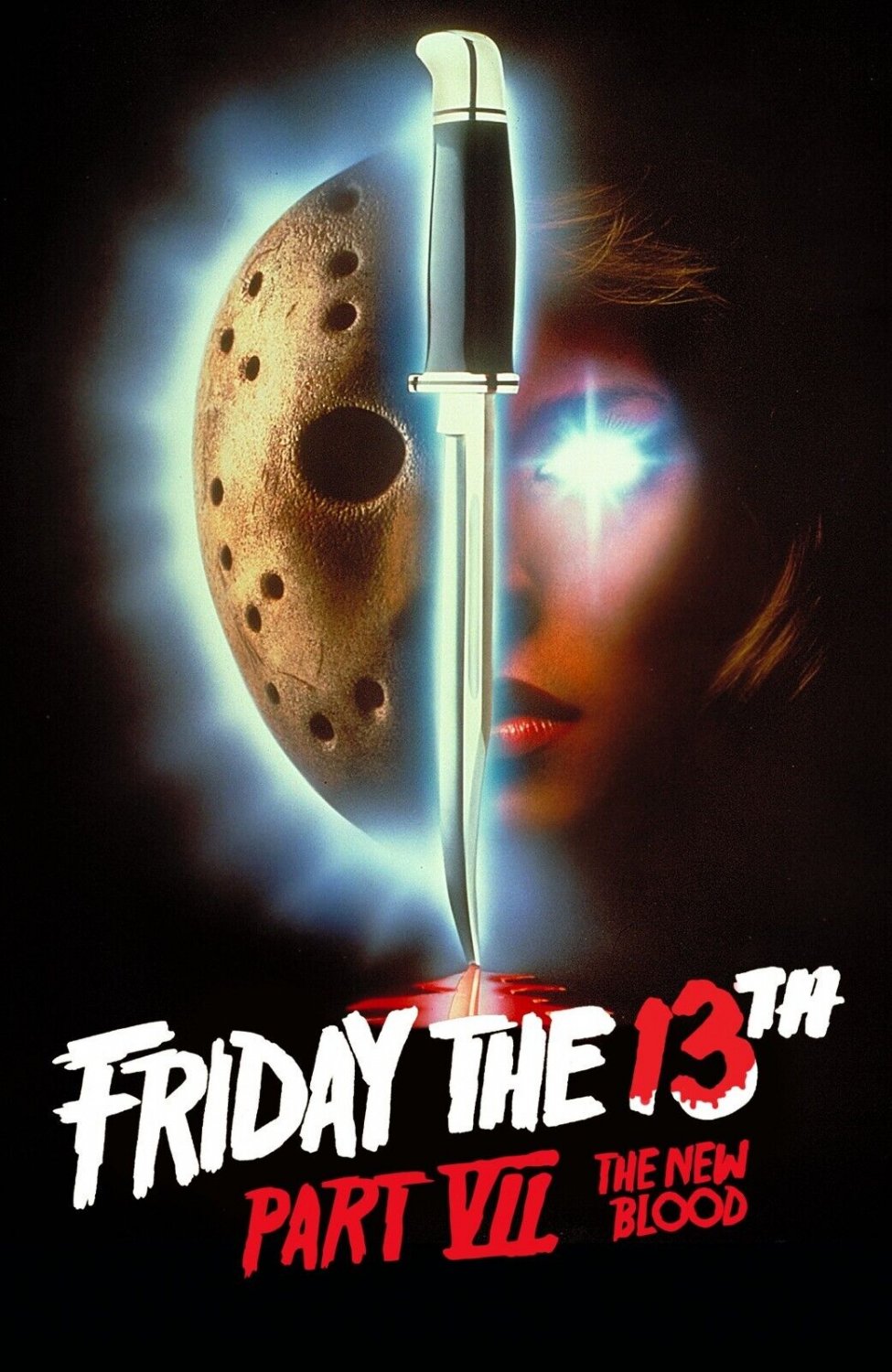 Friday The 13th Part 7: The New Blood Movie Poster | 1988 | 11x17 | NEW | USA
