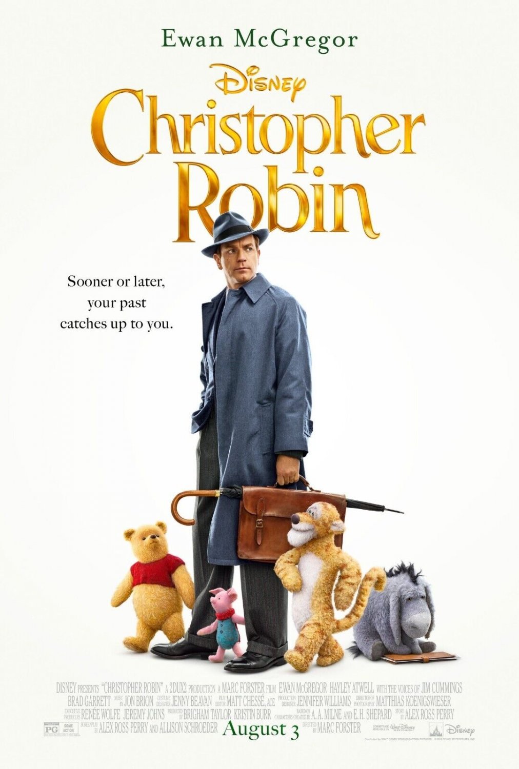 Disney's Christopher Robin Movie Poster | 2018 | 11x17 | NEW | USA