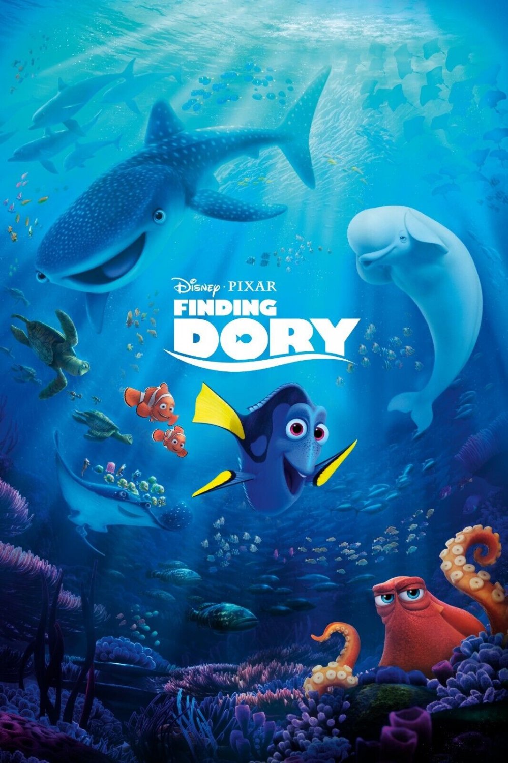 Disney's Finding Dory Movie Poster | 2016 | 11x17 | NEW | USA