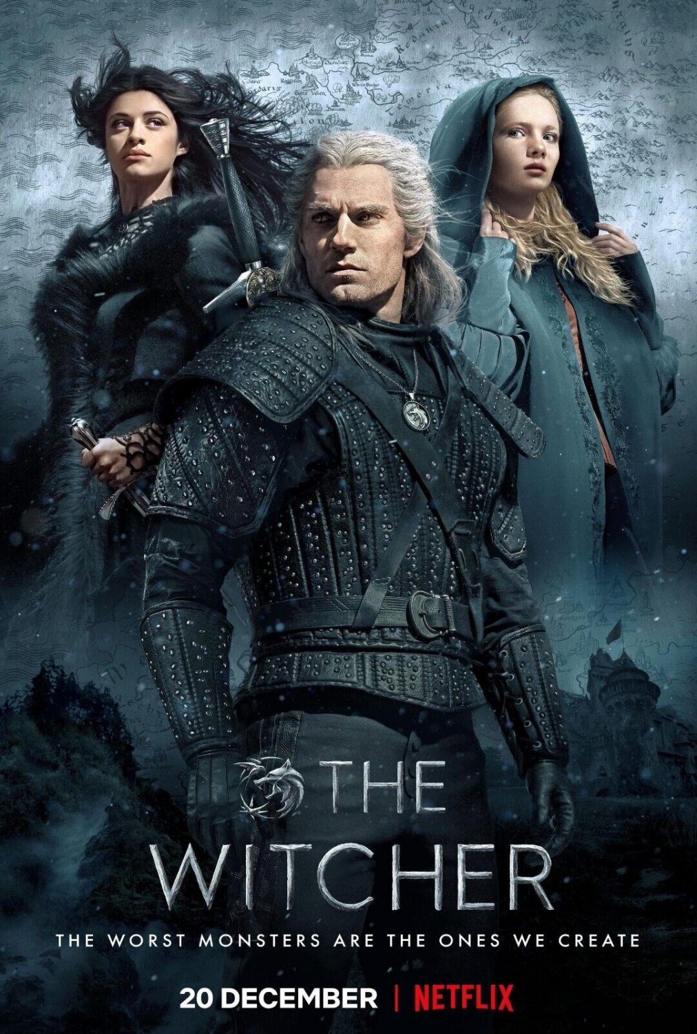 The Witcher TV Series Poster | Season 1 | 2019 | 11x17 | NEW | USA