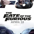 Fast and Furious 8: The Fate of the Furious Movie Poster | 11x17 | 2017 | NEW