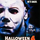 Halloween 4: The Return of Michael Myers Movie Poster | 1988 | 11x17 | NEW | USA
