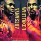 UFC 271 Fight Poster 11x17 Inches - Israel Adesanya vs Robert Whittaker 2 | NEW