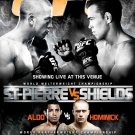 UFC 129 Fight Poster 11x17 Inches - GSP St Pierre vs Shields | Aldo vs Hominick