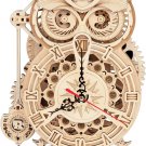 3D Wooden Puzzles ROKR Owl Clock - Mechanical Model Building Kit for Adults 161PCS Clock Puzzles 3D Wooden Puzzles ROKR Owl Clock - Mechanical Model Building Kit for Adults 161PCS Clock Puzzles