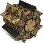 Hellraiser Puzzle Cubic Lock Box Deformation Detachable with Base and Box