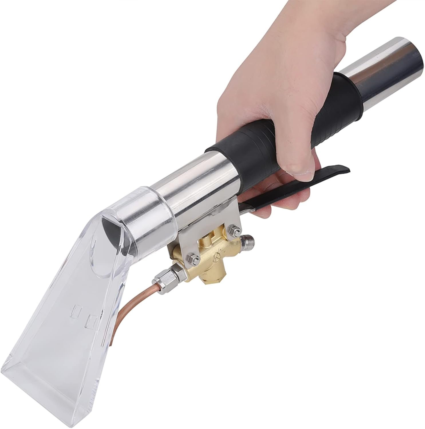 Steam Cleaner Vacuum Nozzle Auto Detail Wand Tool Carpet Sofa Car Roof Interior Seat Cushion