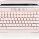 ACTTO B303 Retro Wireless Bluetooth Keyboard with Stand Vintage Typewriter Style for Multi Devices