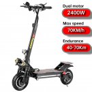 ADULT ELECTR SCOOTER 2400W Fold E Scooter 48V Double Moto Powerful Electric Scooter