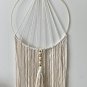 Mkono 2 Pcs Macrame Wall Hanging Woven Boho Wall Decor Art Chic Bohemian Decor