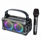 WildRock Portable Karaoke Party Speaker with Wireless Microphone, Bluetooth 5.0