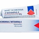 Protective ointment with vitamin A, 25 g