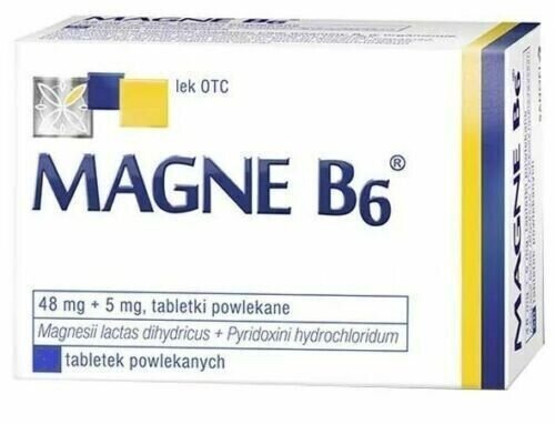 MAGNE B6, 60 tablets