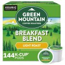 Green Mountain Coffee Roasters Breakfast Blend - Keurig K-Cup Pods - 144 Count