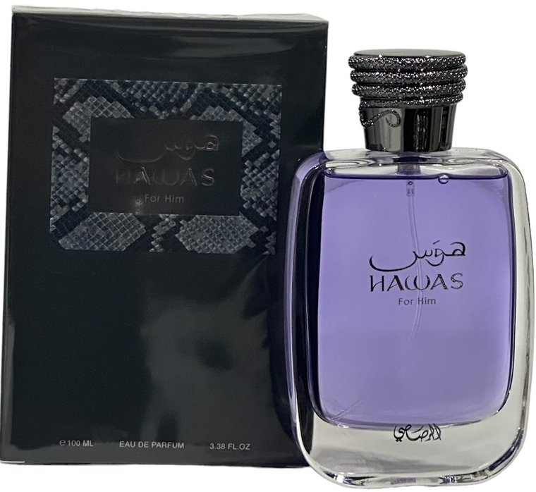 Hawas for him by Rasasi Eau De Parfum Spray 3.38 oz/100 ml